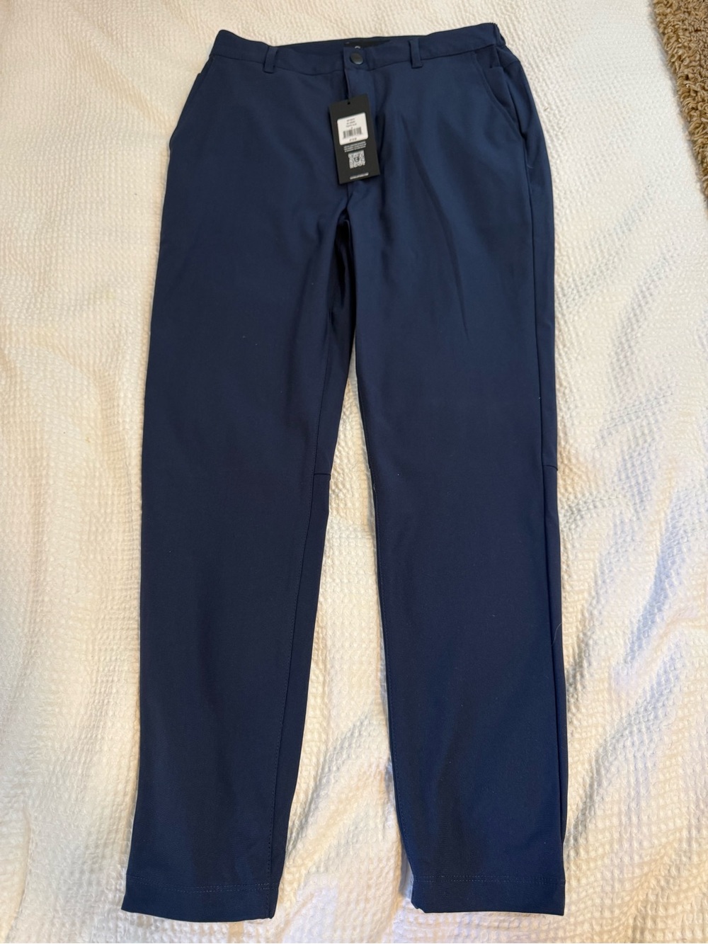 Cuts Clothing Navy Slim Performance Chinos